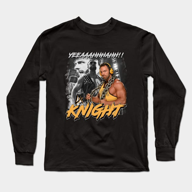 WWE Smackdown Yeeaaahhhahh Long Sleeve T-Shirt by capricorn